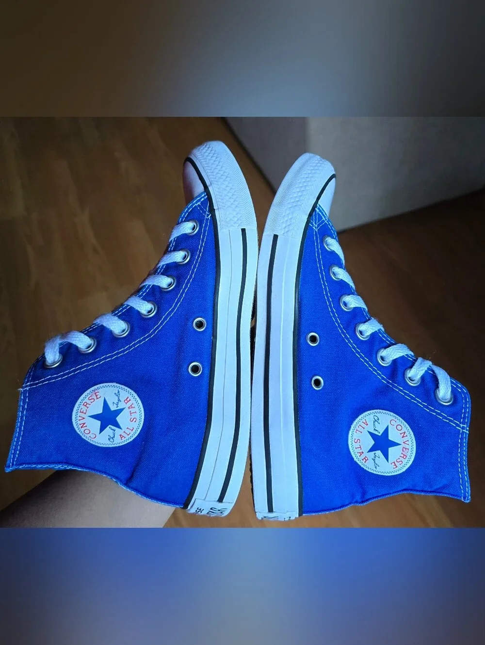 Sz 4 Men's/6 Women's CONVERSE CTAS HI 'Snorkle Blue' Casual Shoes